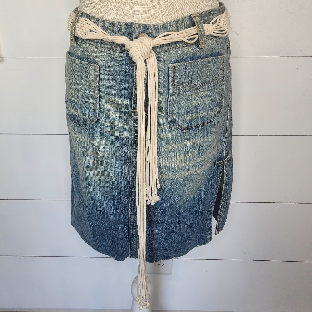 Calvin Klein Denim Skirt Size 2